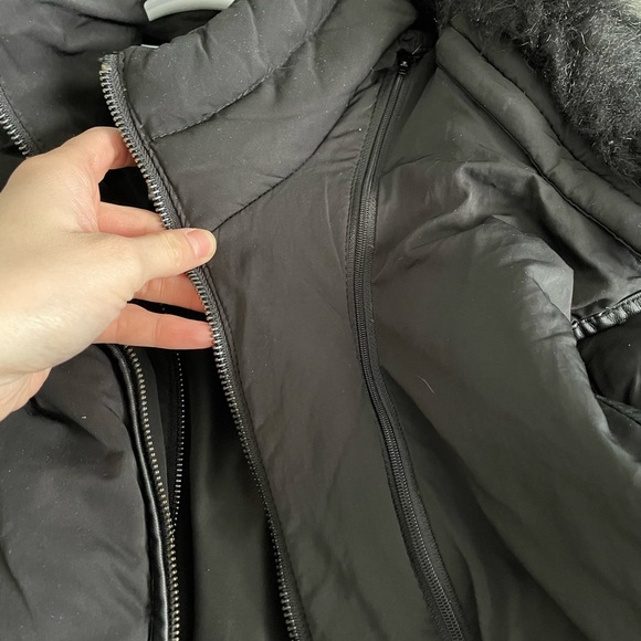 Black Zara winter jacket. Size small - Picture 2 of 6